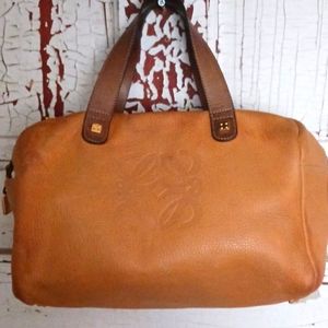 Genuine Vintage LOEWE Boston Speedy Handbag.